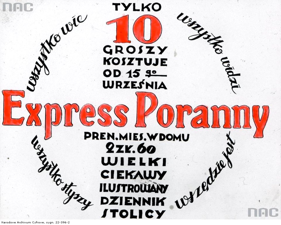 Reklama gazety Express Poranny (22-396-2)