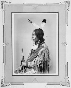 Red Lodge-Tepe-Sha. Cut Head, Sioux, 1872 - NARA - 519035 photo