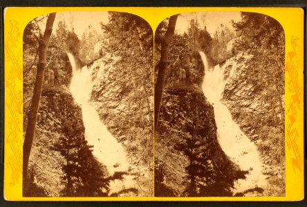 Renshaw's Cascade, Bullion Cañon, by Hillers, John K., 1843-1925