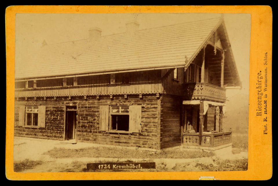 Riesengebirge - Krumhubel ca 1885 (69311236)
