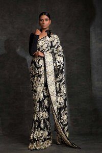 Parsi gara sarees chikankari lehngas