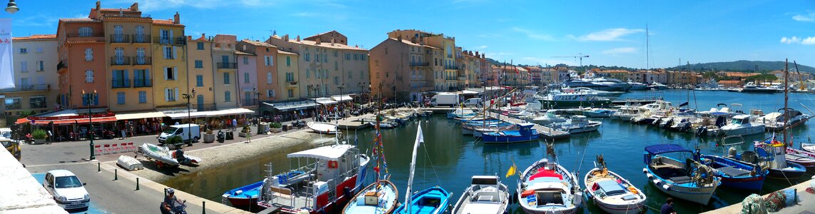 Saint tropez landscape view photo