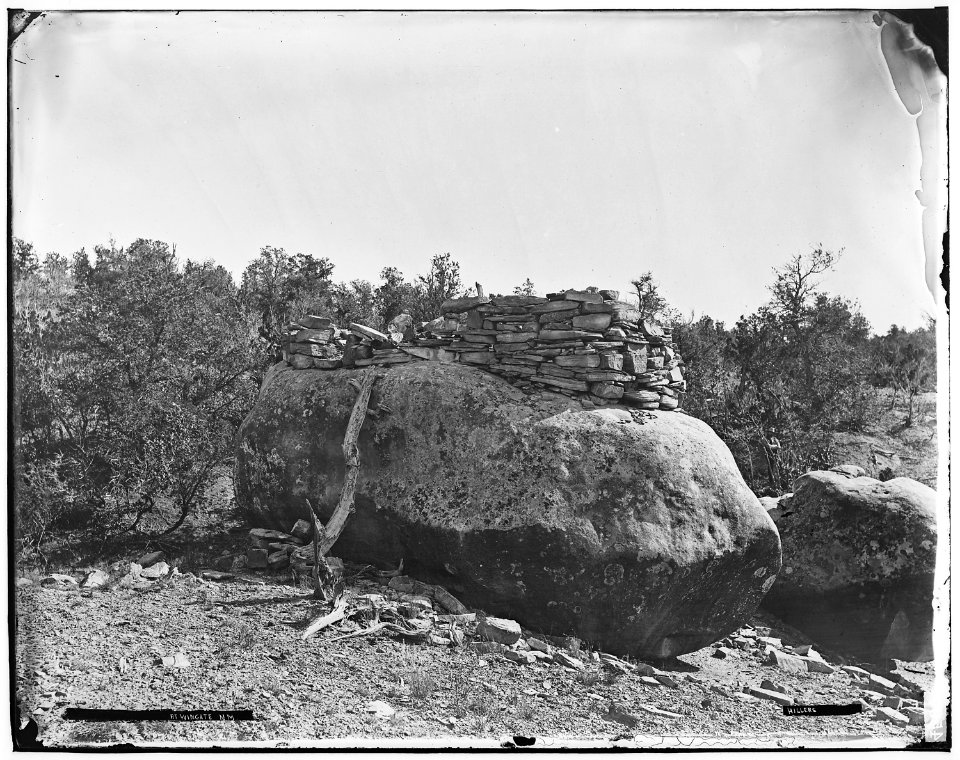 Ruins near Ft. Wingate, New Mexico - NARA - 523809