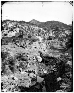 Ruins of the old church at Jemez - NARA - 523741