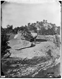 Ruins near Ft. Wingate, New Mexico - NARA - 523811