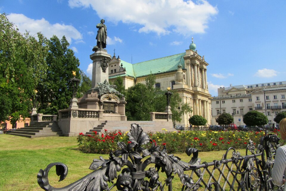 Warsaw monument poland