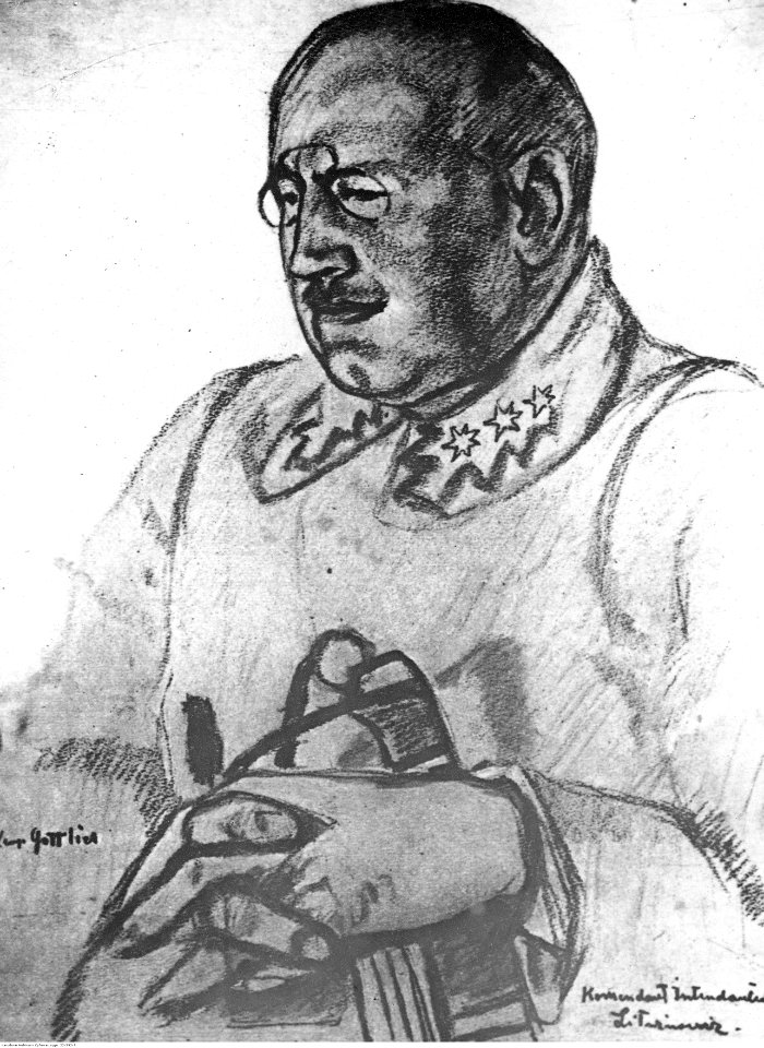 Rysunki Leopolda Gottlieba przedstawiające legionistów (22-392-3)