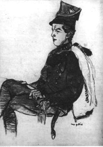 Rysunki Leopolda Gottlieba przedstawiające legionistów (22-392-7)