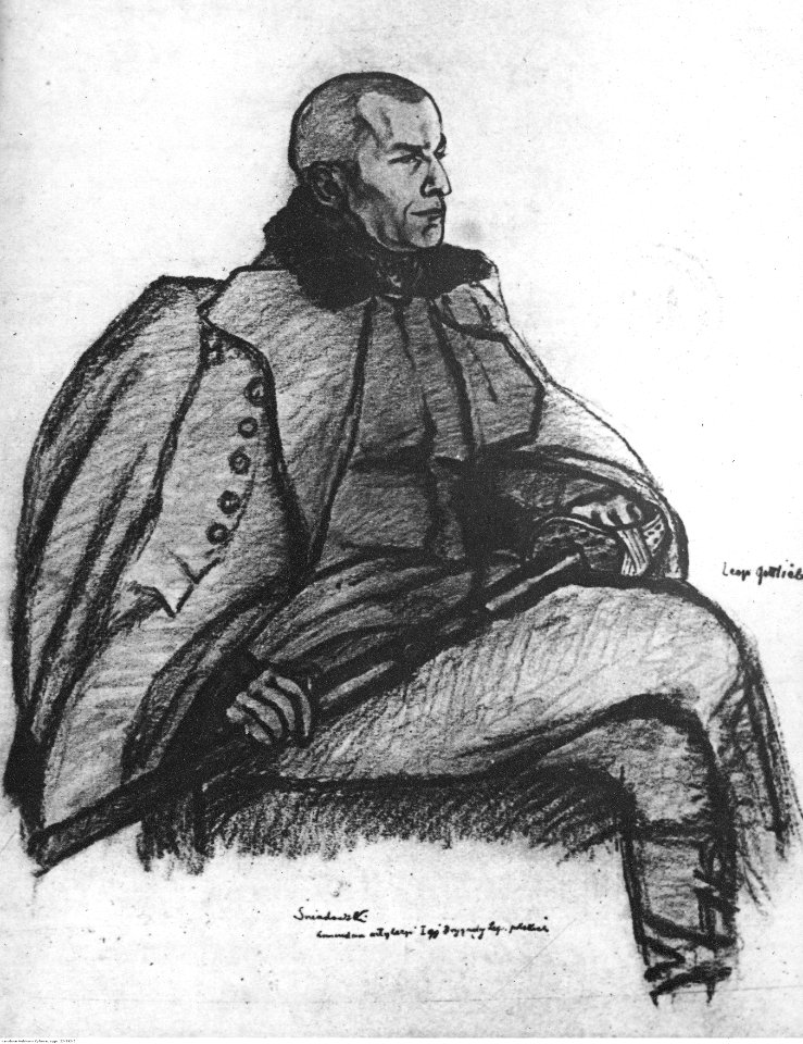 Rysunki Leopolda Gottlieba przedstawiające legionistów (22-392-5)