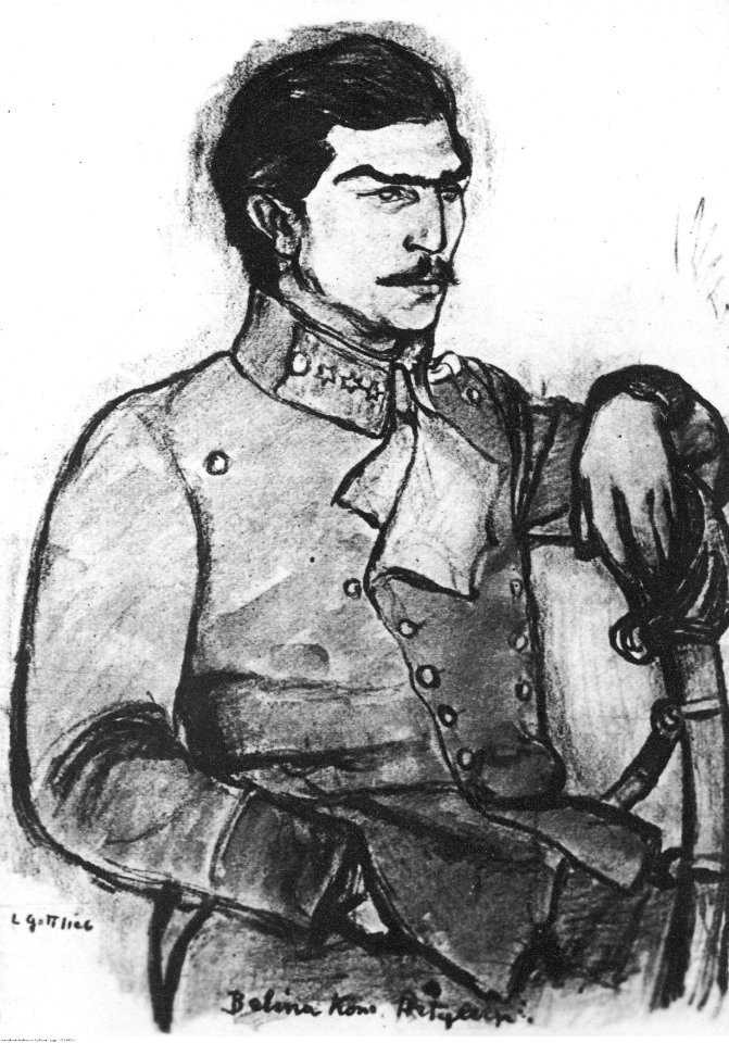Rysunki Leopolda Gottlieba przedstawiające legionistów (22-392-1)