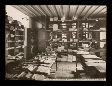 Sala prasowa biblioteki Katolickiego Uniwersytetu Lubelskieg. ante 1939 (112830503)