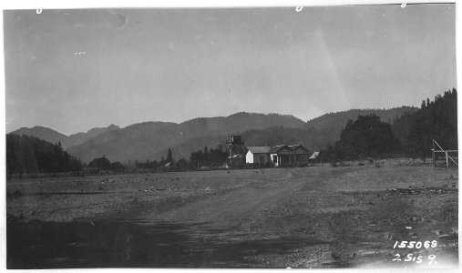 Sanger Peak from Takilma, Oregon, Siskiyou Forest, 1919 - NARA - 299191 photo