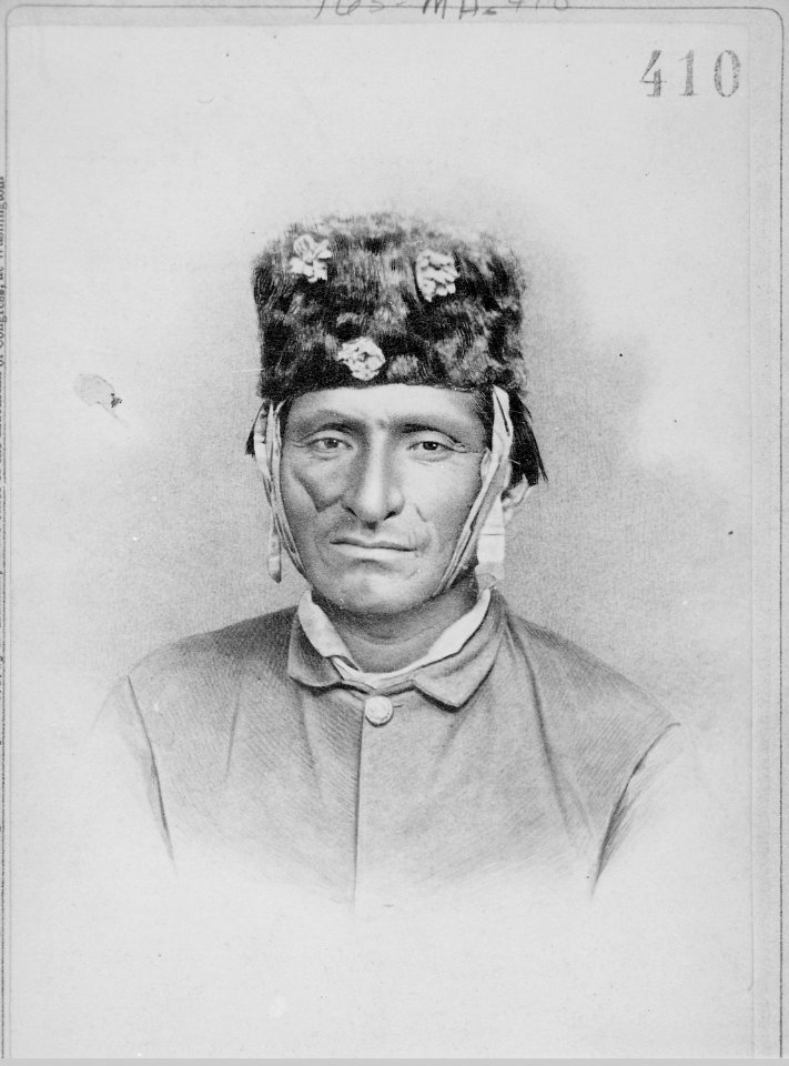 Scar-faced Charley (Chikchikam Lupatkue-latko), a Modoc, bust-length, 1873 - NARA - 533243