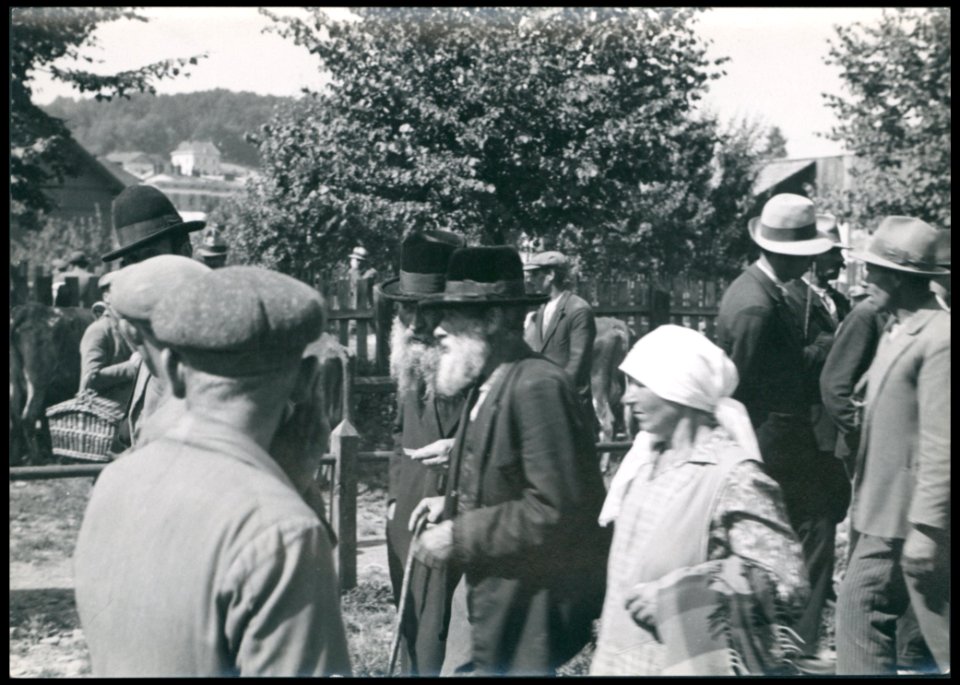 Sanok, typy z jarmarku ante 1936 (42179060)