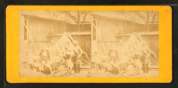 Sanitary Fair, Phila, from Robert N. Dennis collection of stereoscopic views