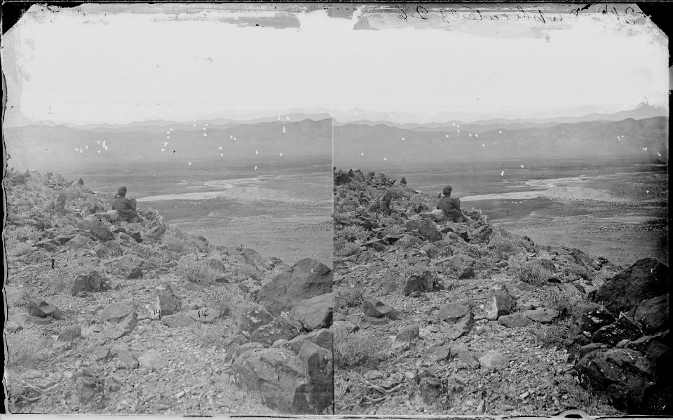 Sevier River Valley, South of Gunnison Utah 1872 - NARA - 519739