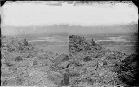 Sevier River Valley, South of Gunnison Utah 1872 - NARA - 519739