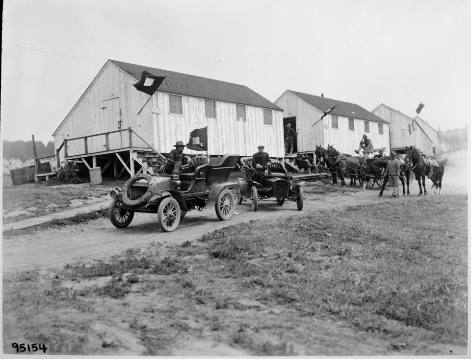 San Francisco Earthquake of 1906, (United States Army Signal Corps) buildings in the Tennessee Hollow. Presidio of... - NARA - 531029