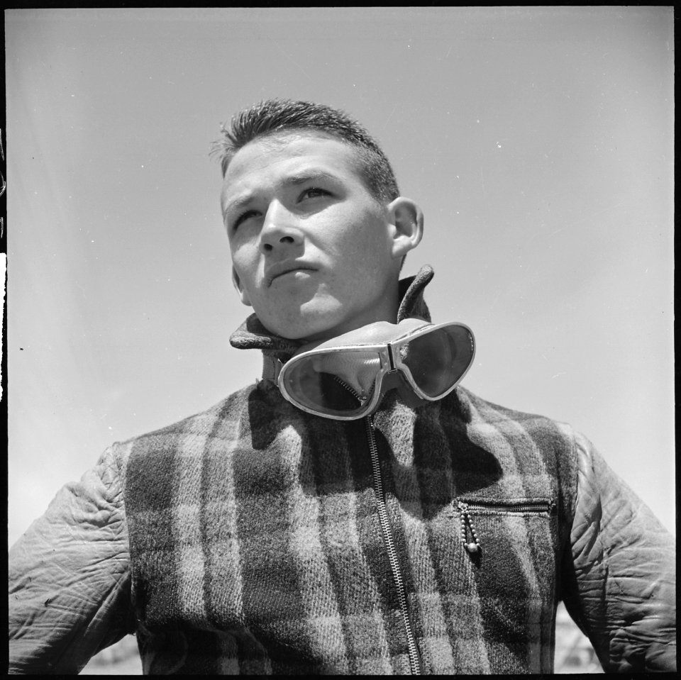 Santa Clara County, California. Motorcycle and Hill Climb Recreation. This young motorcycle enthusiast is a... - NARA - 532257