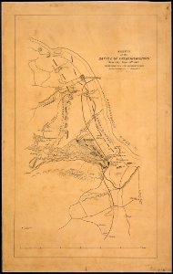 Sketch of the Battle of Fredericksburg, Saturday, Dec. 13th, 1862, (showing position of the )Right Wing, C. S. A.... - NARA - 305593
