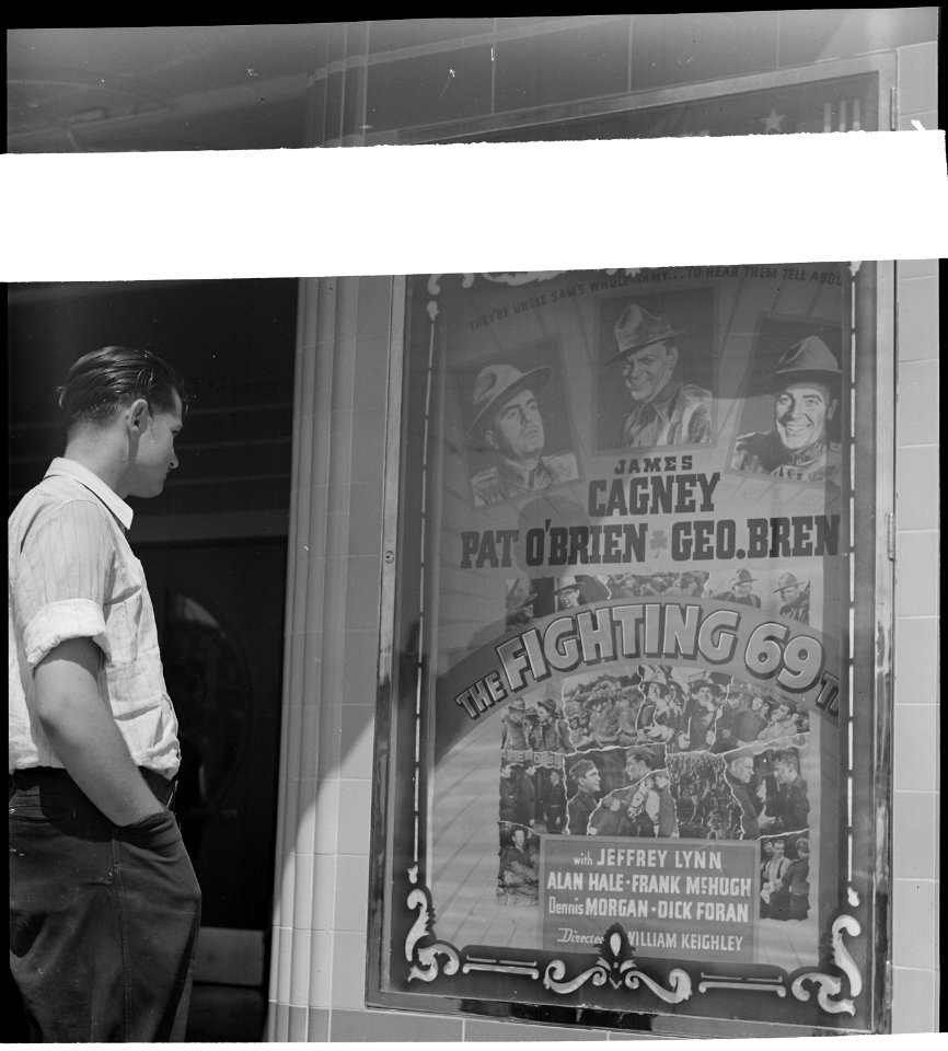 San Leandro, California. Hanging Around. Twenty years old, his high school education is over and college was never... - NARA - 532243 photo