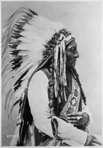 Sitting Bull (Tatonka-I-Yatanka), a Hunkpapa Sioux, 1885 - NARA - 530896