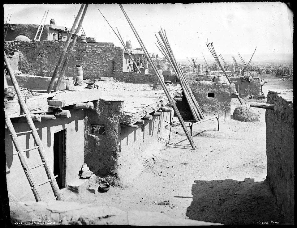 Southern front of Zuni - NARA - 523772