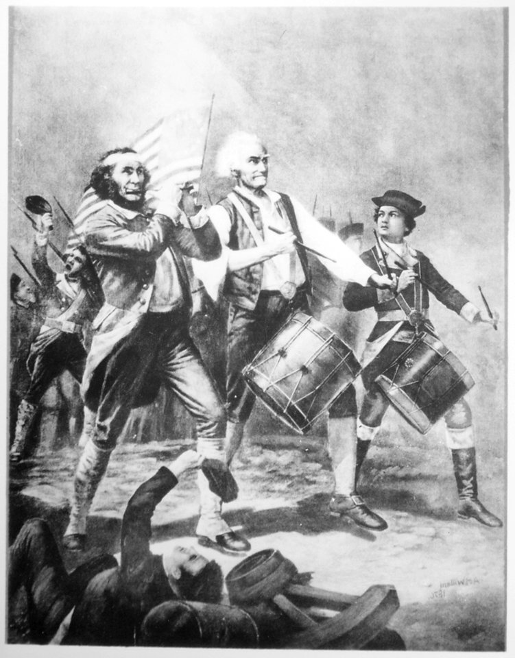 Spirit of `76. Copy of painting by Archibald M. Willard, 1876., 1931 - 1932 - NARA - 532943