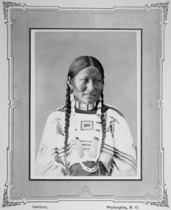 Squaw of Spotted Tail. Brule Sioux, 1872 - NARA - 518970 photo