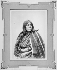Squaw Of Cheevers. Comanches - NARA - 519071