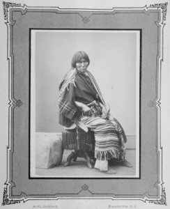 Squaw Of Lone Wolf. Kiowas - NARA - 519064