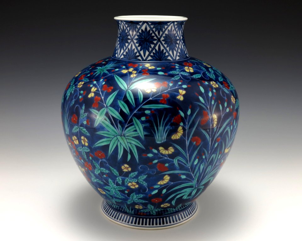 State Gifts Blue Vase