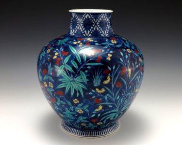 State Gifts Blue Vase photo