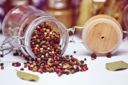 Jar ingredient colors