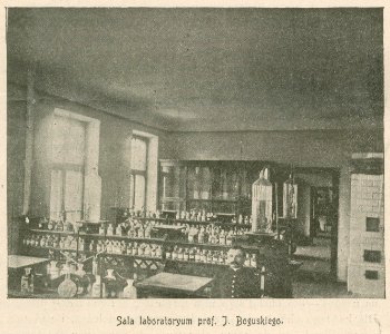 Szkoła Wawelberga i Rotwanda Techniczna Sala laboratorium prof. J. Boguskiego (79550)