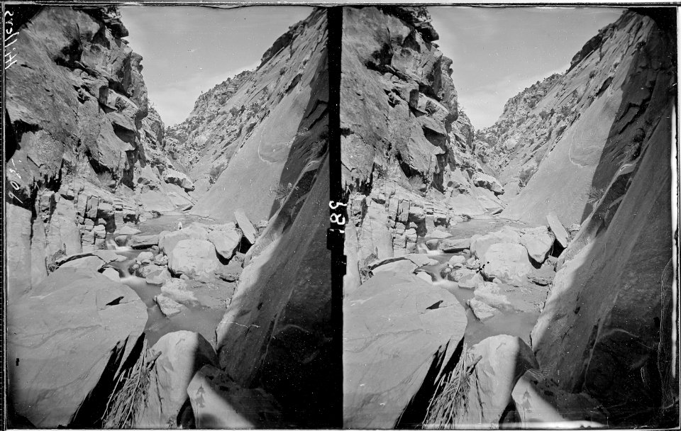 Tantalus Creek. Minnie's Falls. Old nos. 279, 418, 428, 902. - NARA - 518009