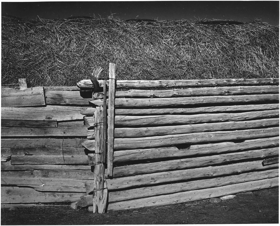 Taos County, New Mexico. Detail of structure, Los Cordovas - NARA - 521942