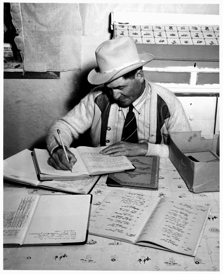 Taos County, New Mexico. Foreman of Talpa Ditch Commission - NARA - 521997