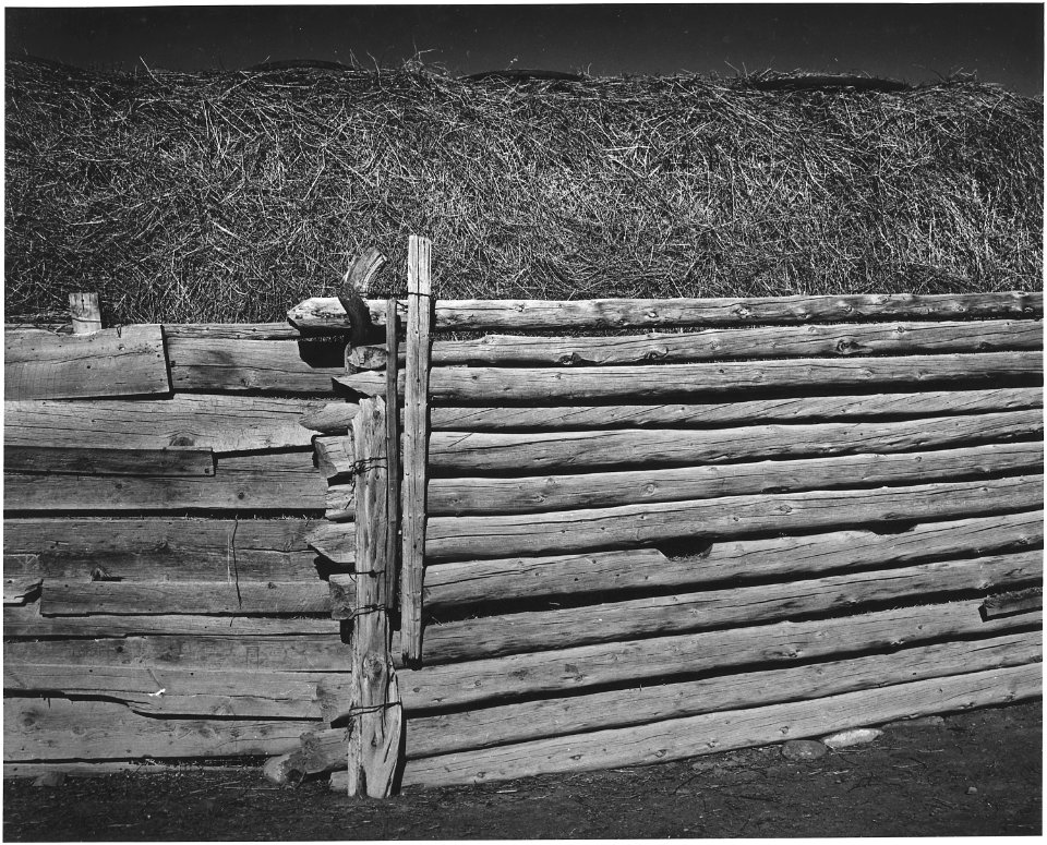 Taos County, New Mexico. Detail of structure, Los Cordovas - NARA - 521942