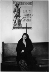 Taos County, New Mexico. FSA waiting room - NARA - 521972
