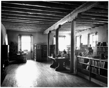 Taos County, New Mexico. Library of the Harwood Foundation - NARA - 521961