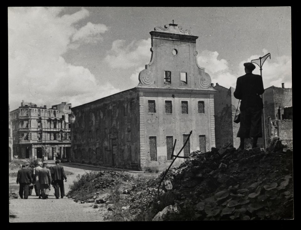 Szczecin, stary ratusz 1948 (66045780)