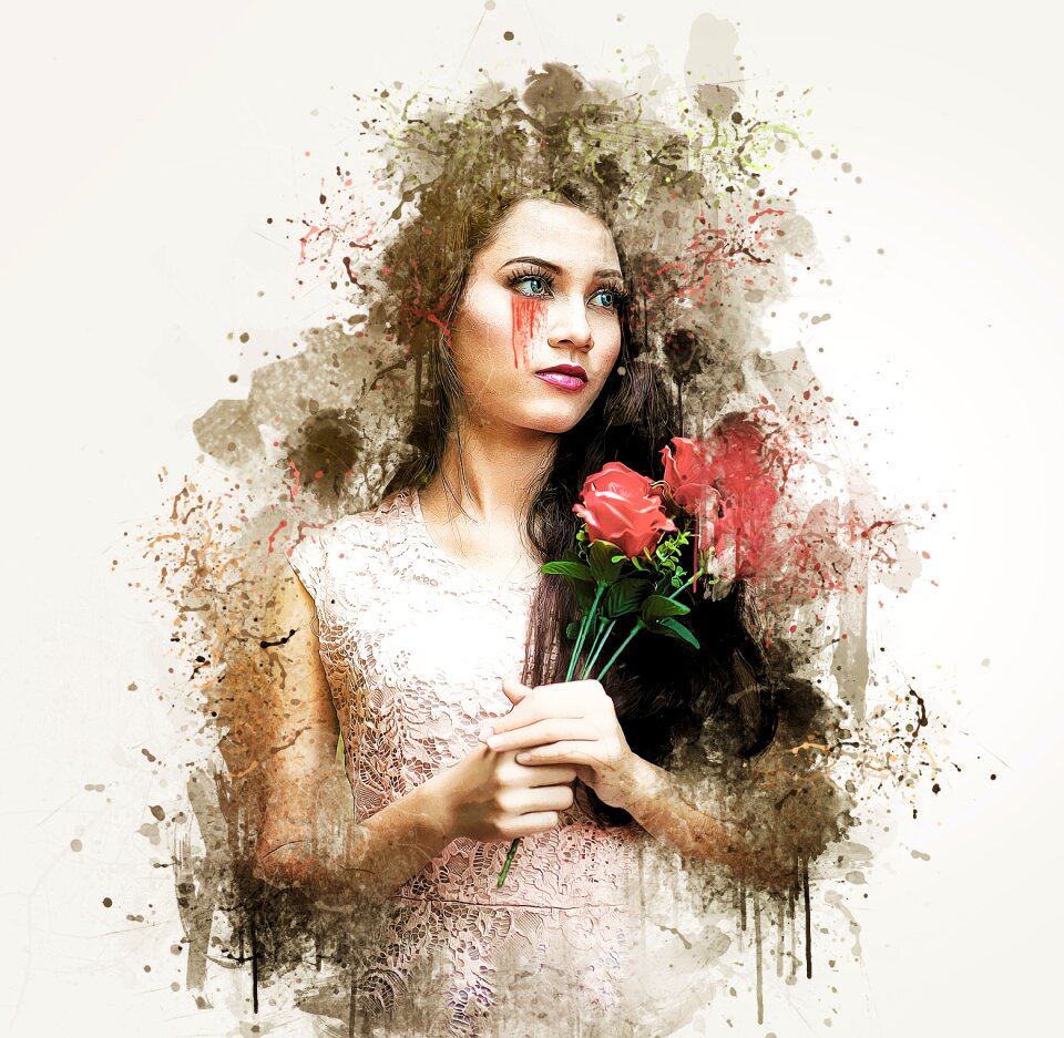 Portrait fantasy portrait woman