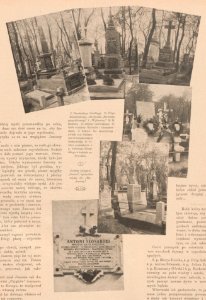 Tegoroczne mogiły 1 Konstantego Górskiego ... Podług fotografii Oriona specyalnie dla Wędrowca (82250)