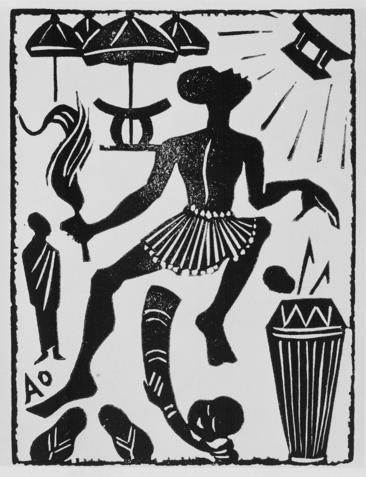 The Coming of the Ashanti Golden Stool - NARA - 558798