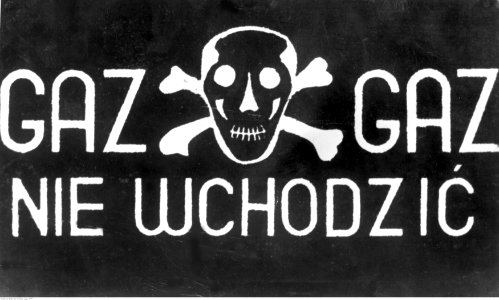 Tablica ostrzegawcza Gaz. Nie wchodzić (2-89)