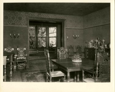 The Deanery, Interior View, Dining Room, Bryn Mawr College photo