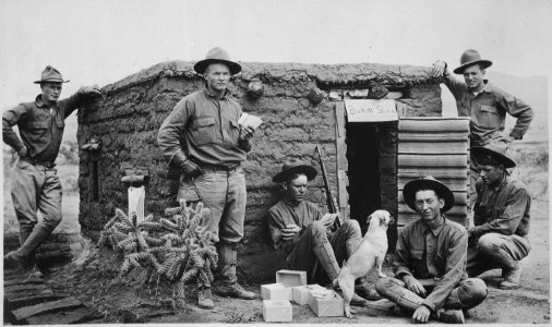 The (photographer's) studio at Camp El Valle, Mexico, as it was October 13th, 1916., 1922 - 1922 - NARA - 533148
