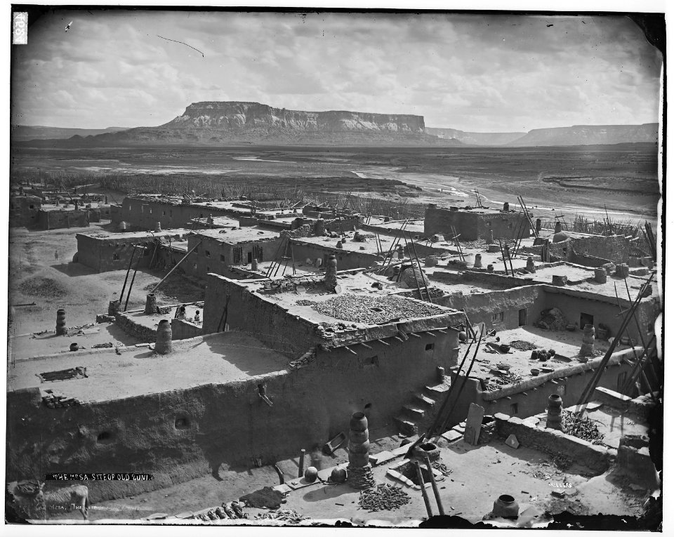 The mesa site of Old Zuni - NARA - 523787