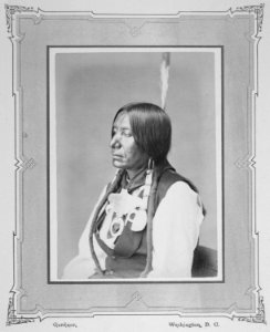 Thigh-Tsheh-Sha-Lah. Brule Sioux, 1872 - NARA - 518988